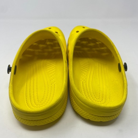 Crocs Classic Clogs Shoes Yellow Men's Size 7 Women's Size 9 - Picture 8 of 10